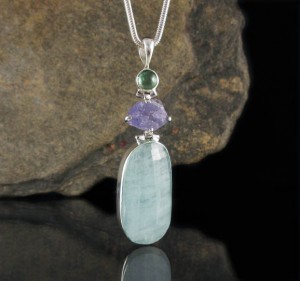 Kyanite & Tanzanite & Aquamarine Pdt Lge