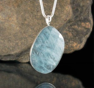 Aquamarine Pendant Lge