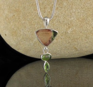 Watermelon Tourmaline & Peridot Pdt Med