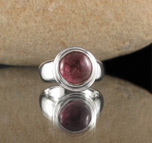 Pink Tourmaline Ring