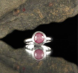 Raspberry Sapphire Ring