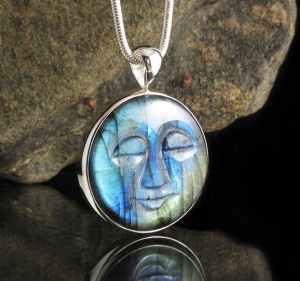 Labradorite Moon Face Pdt Lge