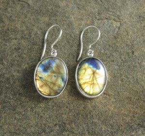 Labradorite Earrings