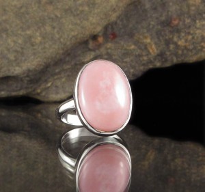 Pink Opal Ring