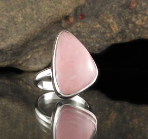 Pink Opal Ring