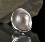 Blister Pearl Ring