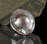Blister Pearl Ring