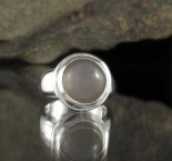 Grey Moonstone Ring