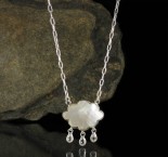 Mother of Pearl & White Topaz N/L
