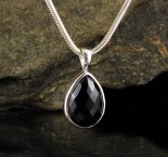 Black Spinel Pendant Small
