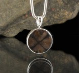 Chiastolite Pendant Lge
