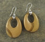 Picture Jasper Earrings