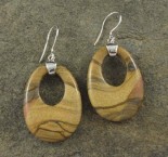 Picture Jasper Earrings