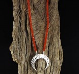 Carnelian 'Moon' Necklace