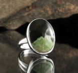 Chrome Chalcedony Ring