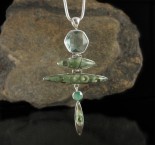 Fluorite & Rainforest Rhyolite & Chrysoprase Pdt XL