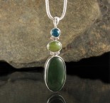 Ocean Kyanite & Vesuvianite & Canadian Jade Pdt Lge