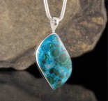 Malachite in Chrysocolla Pdt Lge