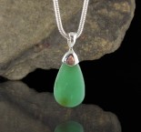 Chrysoprase Pendant Med