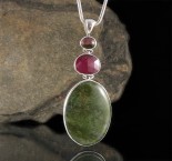 Tourmaline & Ruby & Vesuvianite Pdt XL