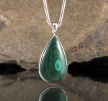 Malachite Pendant Lge