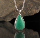 Chrysoprase Pendant Med