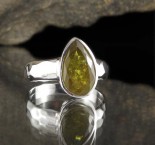 Grossular Garnet Ring 