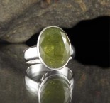 Grossular Garnet Ring