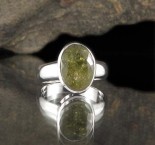 Grossular Garnet Ring