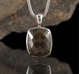 Grossular Garnet Pendant Sml