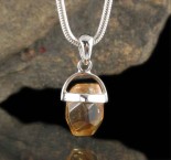Cognac Citrine Pendant Sml
