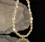 Citrine Polished Bead Necklace