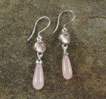 Rose Quartz Earrings