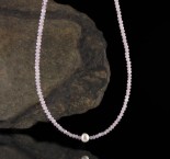 Kunzite & Pearl Necklace