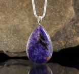 Charoite Pendant XL