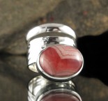Rhodochrosite Ring