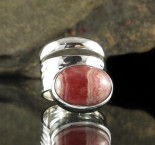 Rhodochrosite Ring