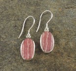 Rhodochrosite Earrings