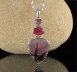 Amethyst & Ruby & Trapiche Amethyst Pdt Lge