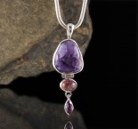 Charoite & Tourmaline & Amethyst Pdt Med