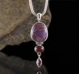 Charoite & Tourmaline & Amethyst Pdt Med