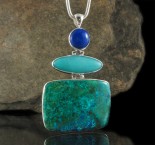 Lapis Lazuli & Amazonite & Shattuckite Pdt XL