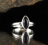 Black Ethiopian Opal Ring