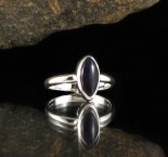 Black Ethiopian Opal Ring