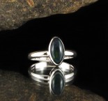 Black Ethiopian Opal Ring