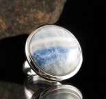 Blue Sheelite Ring