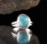 Larimar Ring