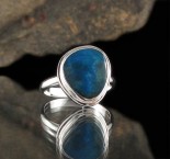 Peruvian Blue Opal Ring