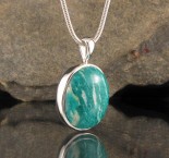 Amazonite Pendant Med