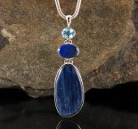 Blue Topaz & Lapis Lazuli & Kyanite Pdt Lge